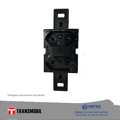 2 TOMADAS CONDULETE 3P 20A 250V PT 15055 NBR14136 TRANSMOBIL