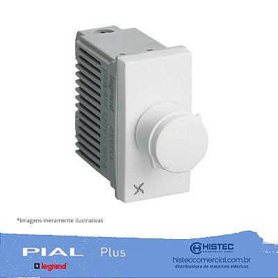 DIMMER ROTATIVO PARA VENTILADOR 160W 220V PIALPLUS 611028