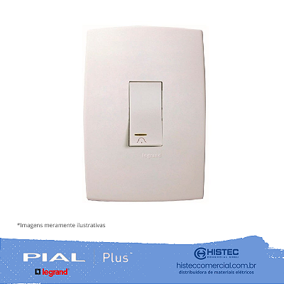 CAMPAINHA COM LUZ 4x2 PIALPLUS 611122