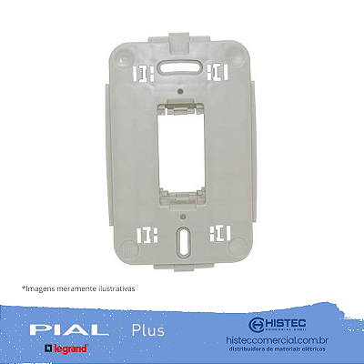 SUPORTE 4x2 1 MODULO VERTICAL PIALPLUS 612121