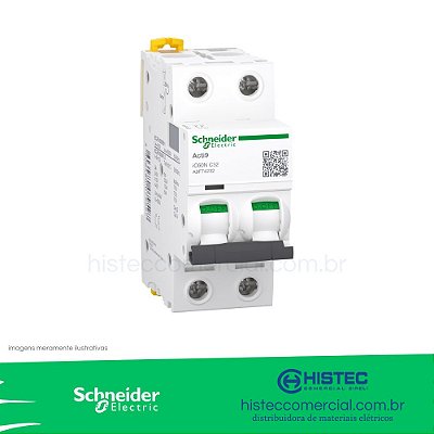 DISJUNTOR ACTI9 IC60N 2P 32A-C 220V A9F74232