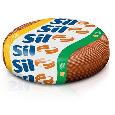 CABO FLEXSIL 750V 2,5MM2 ROLO 100m MARROM SIL