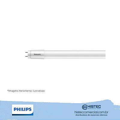 LÂMPADA LEDtube Philips 18W T8 1850 lumens 1200mm 6500K BIVOLT