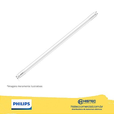 LÂMPADA LEDtube Philips 9W T8 900 lumens 600mm 3000K BIVOLT