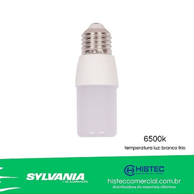 LÂMPADA LED COMPACTA  SYLVANIA 4,8W 3000K 6500K E27 BIVOLT