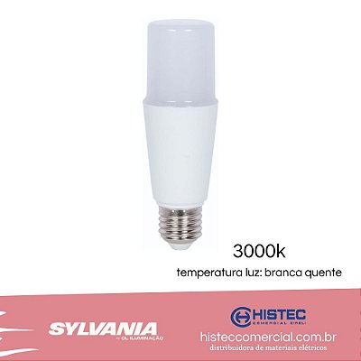 LÂMPADA LED COMPACTA  SYLVANIA 9W 3000K E27