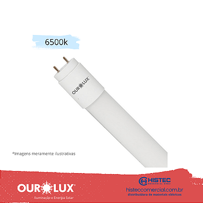 LÂMPADA SUPERLED TUBULAR OUROLUX HO 40W 6500K BIVOLT