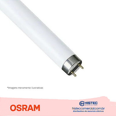 LÂMPADA FLUORESCENTE 36W LUMILUX T8 830 AMARELA OSRAM