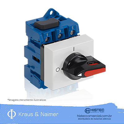 SECCIONADORA 3P 25A TRI TRA BR/VM KG20A-K300.BRA315-VE2 KRAUS & NAIMER