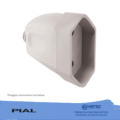 PLUGUE 51002 2P MONOBLOCO PROLONGADO (FÊMEA) BR NBR14136 PIAL