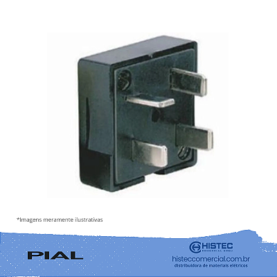 PLUGUE 51050 4P TELEFONE PADRAO TELEBRAS PT PIAL