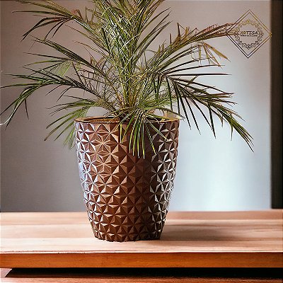 Vaso de Polietileno Diamante para Plantas M