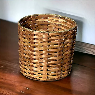 Vaso de Bambu Cachepot Redondo G