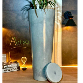 Vaso decorativo para plantas redondo Luxo N2