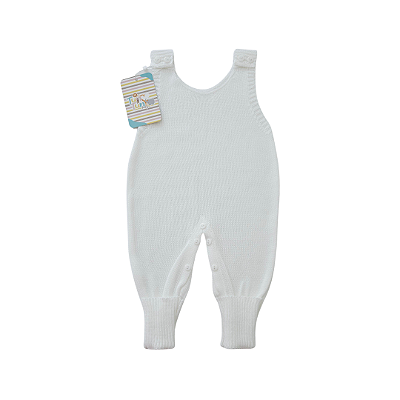 Salopete Pé Reversível - Branco