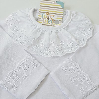 Body Bordado Inglês