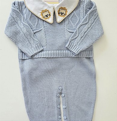 Macacão Theo - Azul Salina