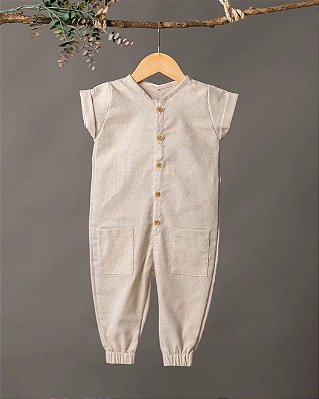 Macacão Amizade - Cru