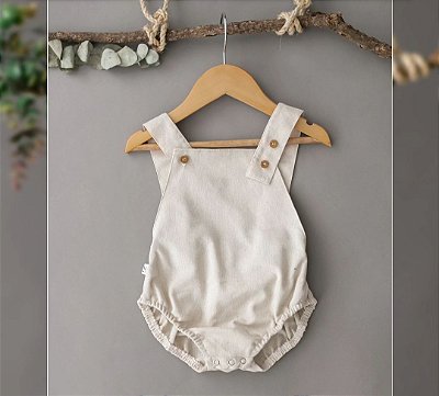 Romper Raio de Sol - Cru