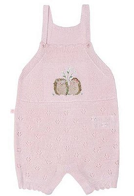 Jardineira Mia - Rosa Pastel