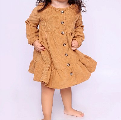 Vestido Valen - Caramelo