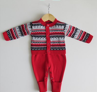 Conjunto Aventureiro - Vermelho