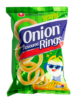 SALGADINHO ONION RINGS NONGSHIM - 50G