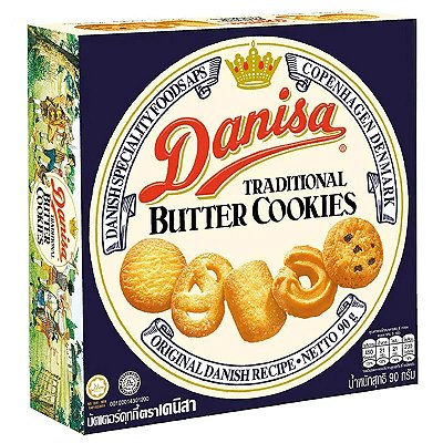BISCOITO AMANTEIGADO DANISA - 90G