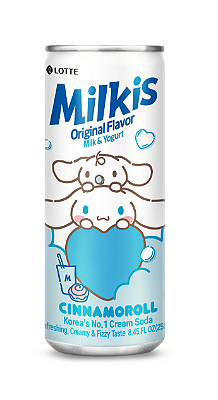 REFRIGERANTE DE LEITE E IOGURTE MILKIS LOTTE - 250ML