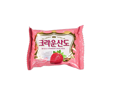 BISCOITO SANDO MORANGO CROWN - UNIDADE (20G)