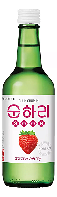 SOJU MORANGO 12% CHUM CHURUM - 360ML