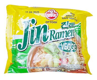 LÁMEN JIN RAMEN VEGGIE OTTOGI - 110G