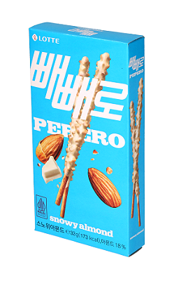PEPERO SNOWY ALMOND LOTTE - 32G