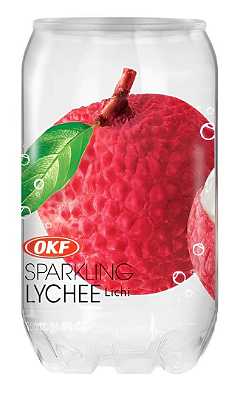 REFRIGERANTE DE LICHIA OKF - 350ML