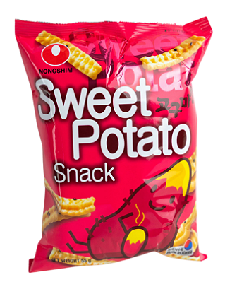SALGADINHO SWEET POTATO NONGSHIM - 55G