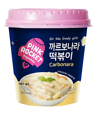 TOPOKKI CARBONARA PINK ROCKET - 120G