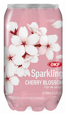 REFRIGERANTE DE FLOR DE CEREJEIRA OKF - 350ML