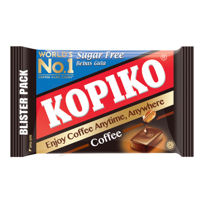 BALA DE CAFÉ ZERO AÇÚCAR CARTELA KOPIKO - 32G