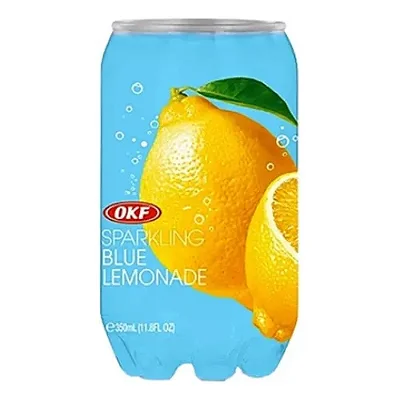 REFRIGERANTE DE LIMONADA AZUL OKF - 350ML