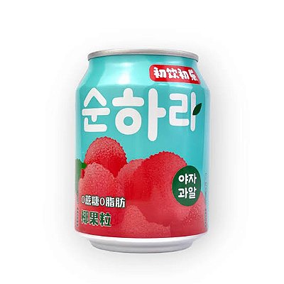 SUCO DE LICHIA COM PEDAÇOS YANTAI - 238ML