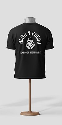Camiseta Coração em chamas