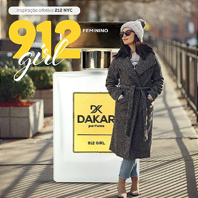 912 Girl - Inspiração Olfativa 212 Nyc Carolina Herrera - 50ml