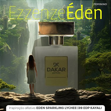 Ezzenze Éden - Inspiração Olfativa Éden Sparkling Lychee Kayali - 50ml