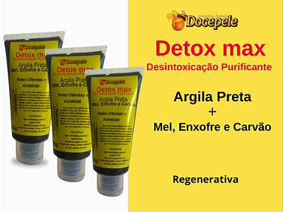 DETOX MAX Mascara de Desintoxicação