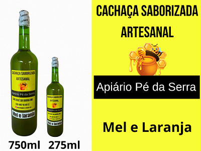Cachaça saborizada  Mel com Laranja