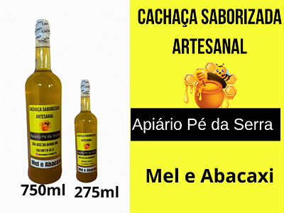 Cachaça Saborizada com Mel e Abacaxi