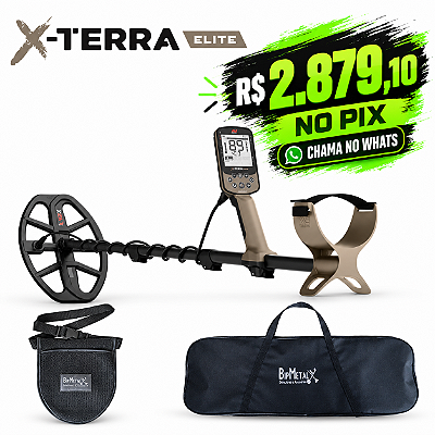 Detector de Metais X-Terra Elite Minelab