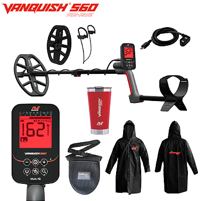 Detector de Metais Vanquish 560 PRO PACK Minelab