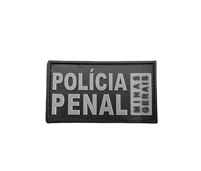 EMBORRACHADO POLÍCIA PENAL MG - MONOCROMÁTICO(CINZA) FRENTE COLETE