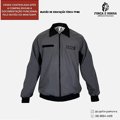Blusa Educação Física PPMG- ATENÇÃO: VENDA CONTROLADA!